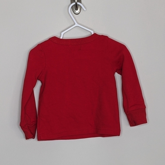 Mud Pie Reindeer Christmas Light Shirt 12-18m - Picture 2 of 6